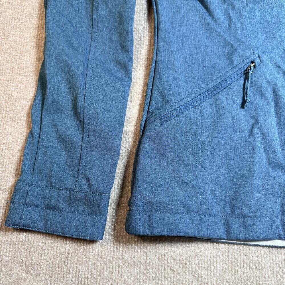 The North Face Park Slope WindWall‎ Softshell Jacket Womens Small Teal Blue - Picture 9 of 16